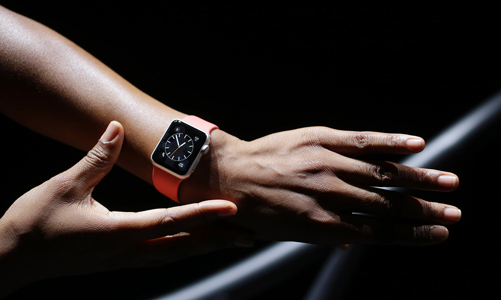 China Vogue featuring Apple iWatch