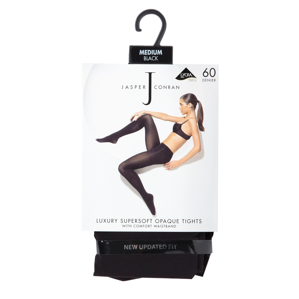 Black 60D supersoft opaque tights - £8.50 J by Jasper Conran at Debenhams