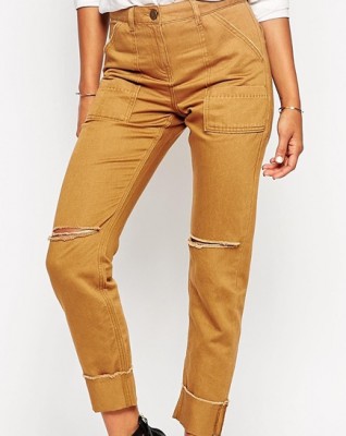 Cargo skinny trousers