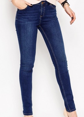 Rich Blue Skinny Jeans (ASOS)