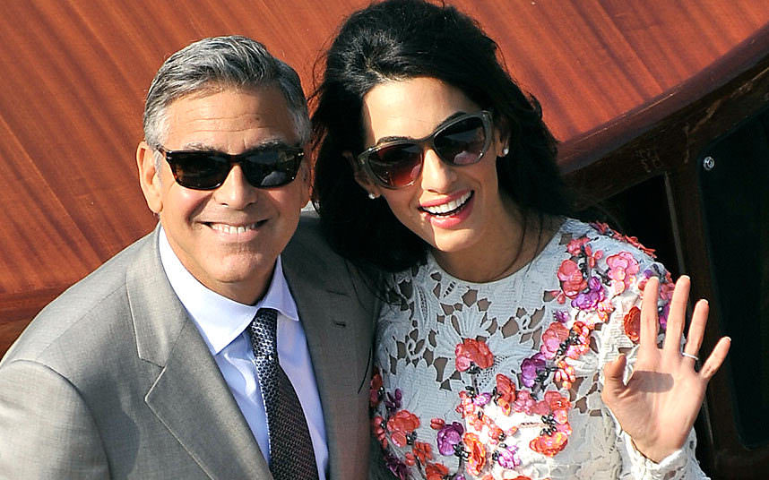 George Clooney and Amal Alamuddin's wedding: in pictures