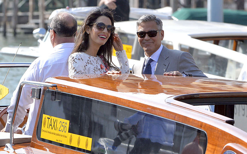 George Clooney and Amal Alamuddin's wedding: in pictures