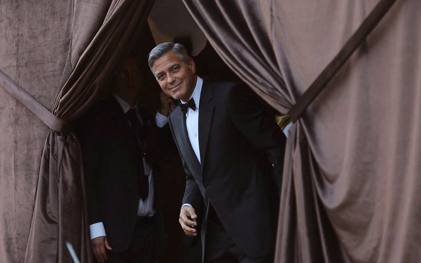 George Clooney and Amal Alamuddin's wedding: in pictures