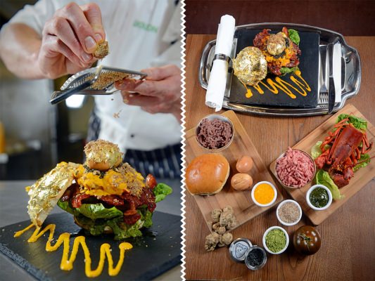 Groupon are working with one of their merchants, Honky Tonk restaurant to create The WorldÕs Most Expensive Burger, the Glamburger. The burger costs £1,100 and has been certified by RecordSetter. Chef Chis Large has designed the burger and will only make one for one lucky Groupon winner to eat for free. Ingredients include beluga caviar, lobster poached in Iranian saffron, Kobe Wagyu beef and an edible gold leaf bun.